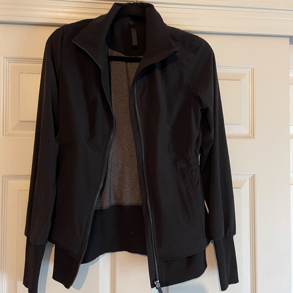 Black Lululemon Sinched Jacket
